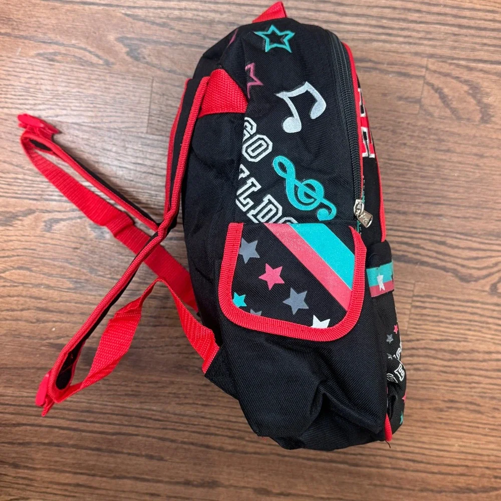 Disney High School Musical Backpack Y2K Troy Gabriella Senior Trend Black